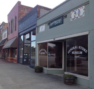 Exterior of General Store Museum, which is housed in the Barrett-Jones building