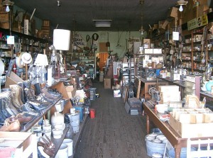 View of England's General Store when WAHPS purchased the contents